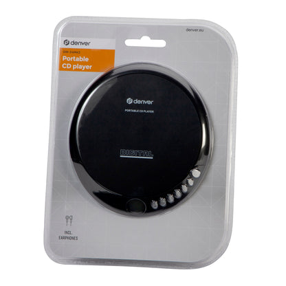 Portable CD player with LCD display - Denver DM-24 MK2