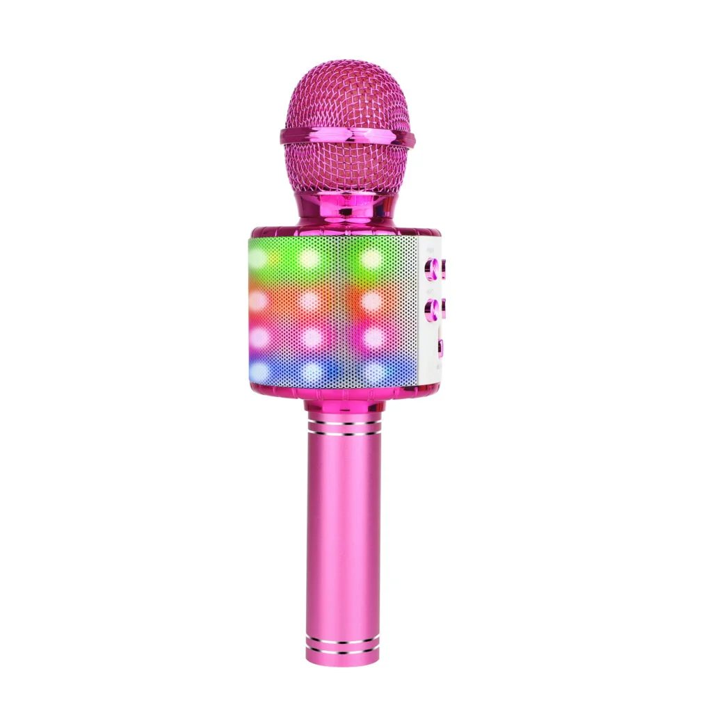 Karaoke mikrofons ar Bluetooth un balss modulāciju MIC21-PKL