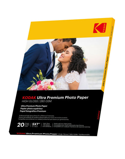 Kodak Ultra Prem Photo 280 г глянцевая 10,4 мил 5/7x20