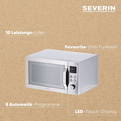 Microwave Severin MW 7776 25L, Super Hot Air Function, 230°C