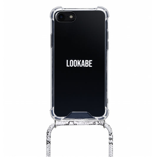 Lookabe Necklace Snake Edition iPhone 7/8+ silver snake loo017