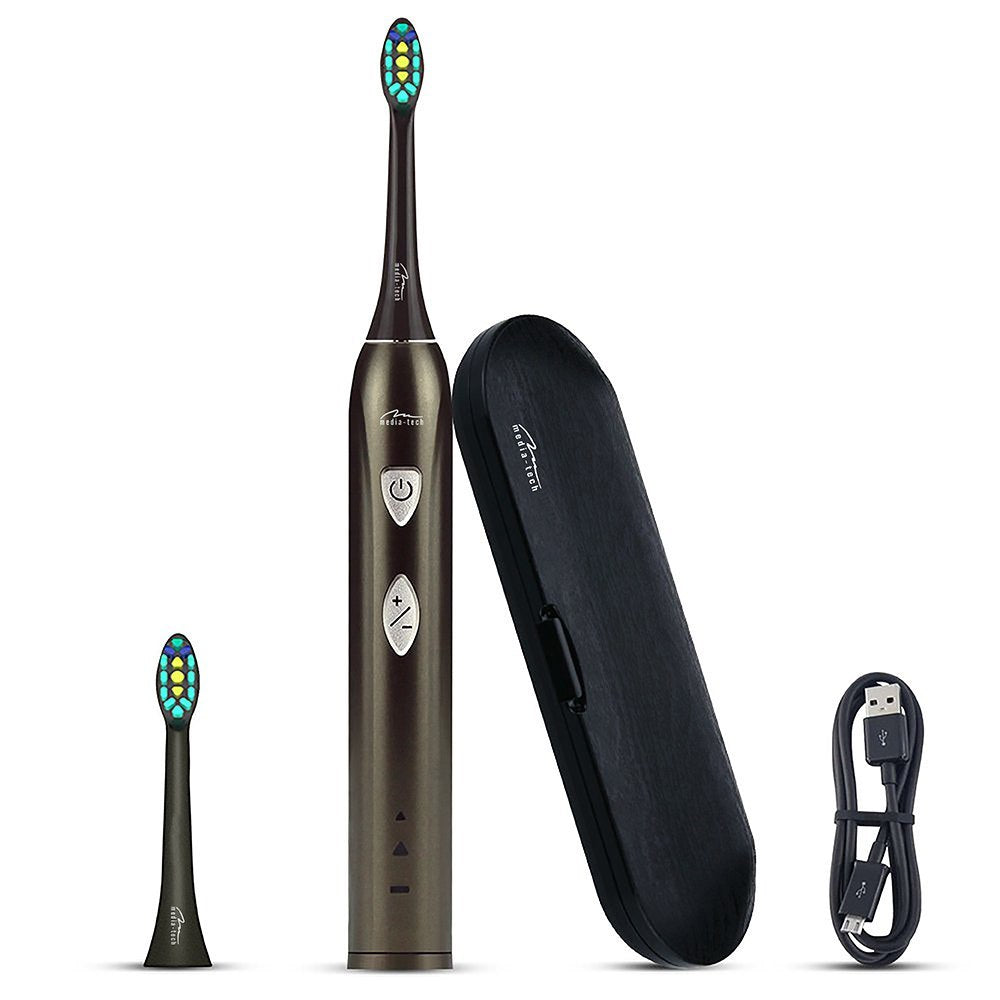 Media-Tech MT6510 Sonic Waveclean toothbrush with long battery life