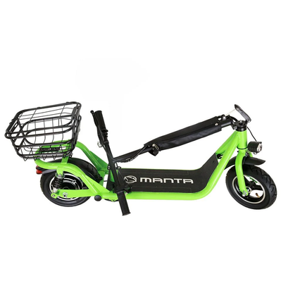 Electric scooter with large wheels and LED lighting Manta MES1001H