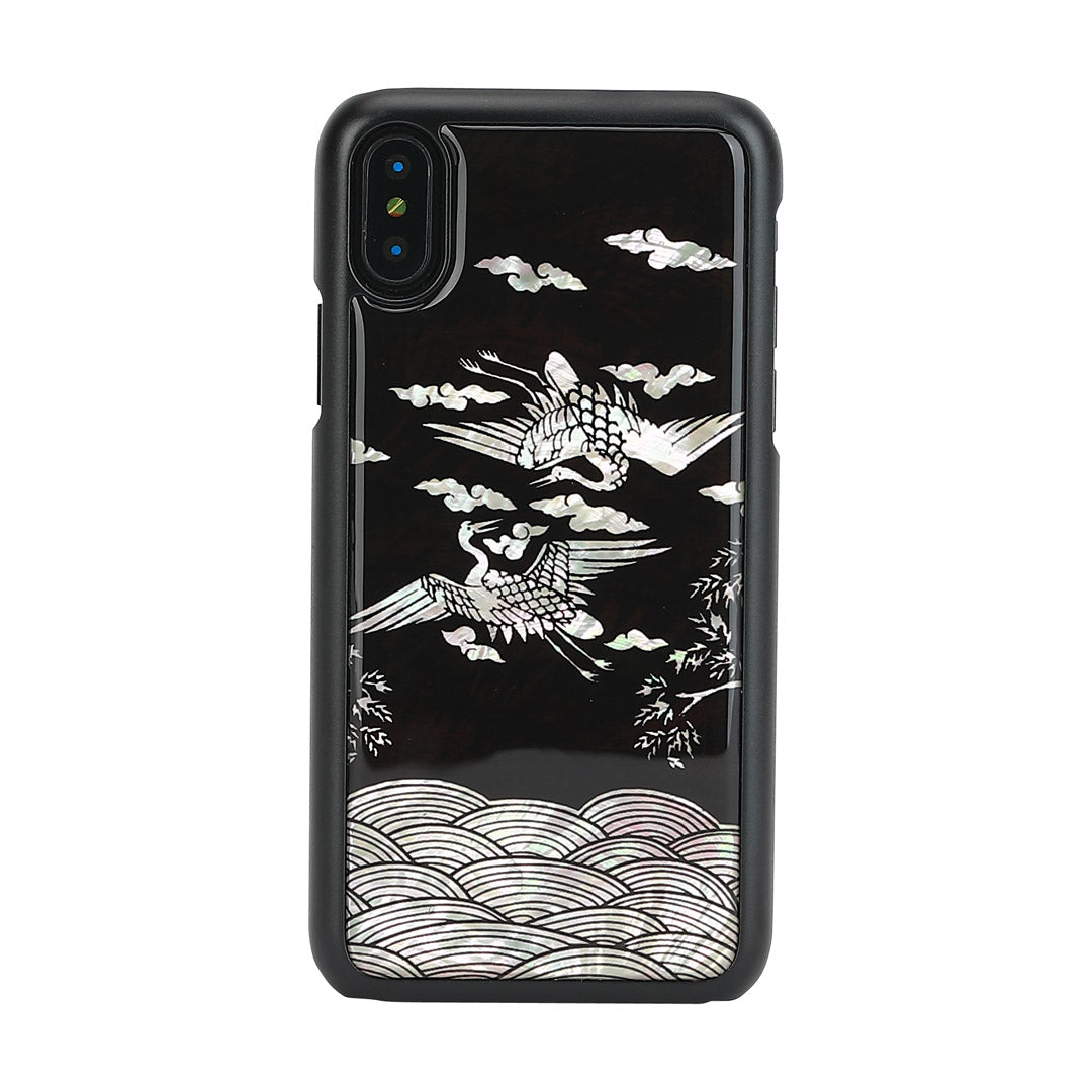 iPhone XS/S case, mother-of-pearl-polycarbonate, iKins