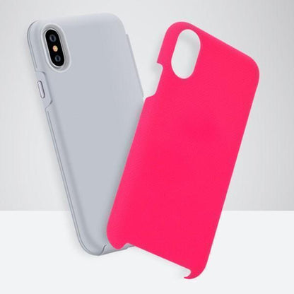 iPhone XS Max Pink Red Dual Layer Protective Cover Devia