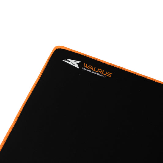 Baracuda BGMP-011 Walrus Black/Orange 800x400 XL - Large Gaming Mouse Mat
