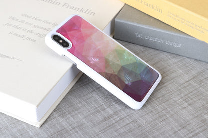 Smartphone cover water flower white iKins iPhone XS/S