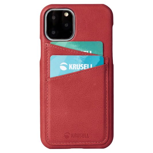 Чехол Krusell Sunne CardCover Apple iPhone 11 Pro Max винтажный красный (61795)