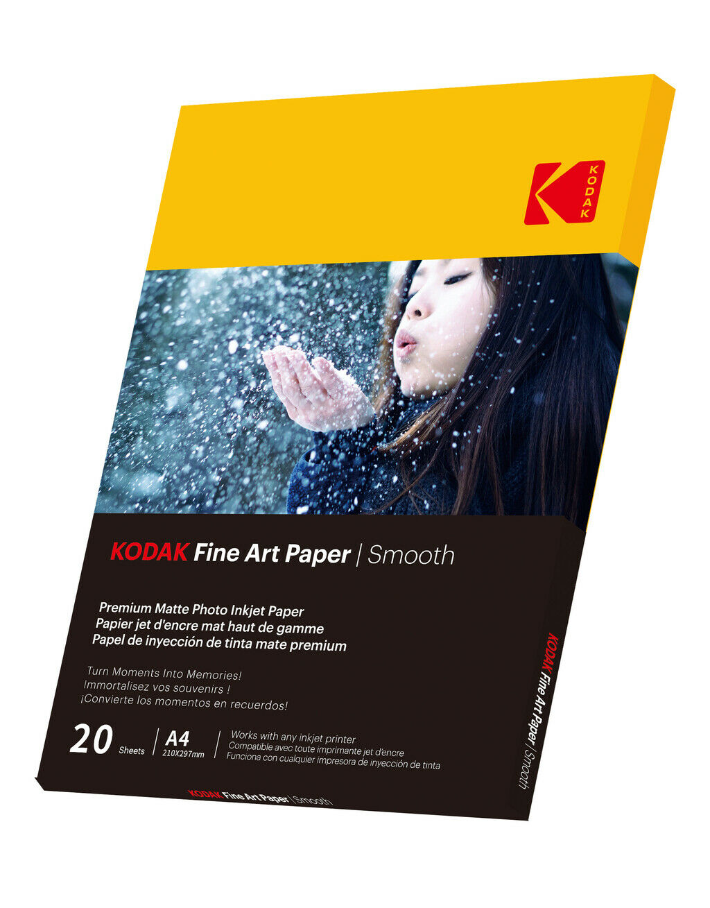 Бумага Kodak Fine Art, 230 г, гладкая с матовым покрытием, A4x20