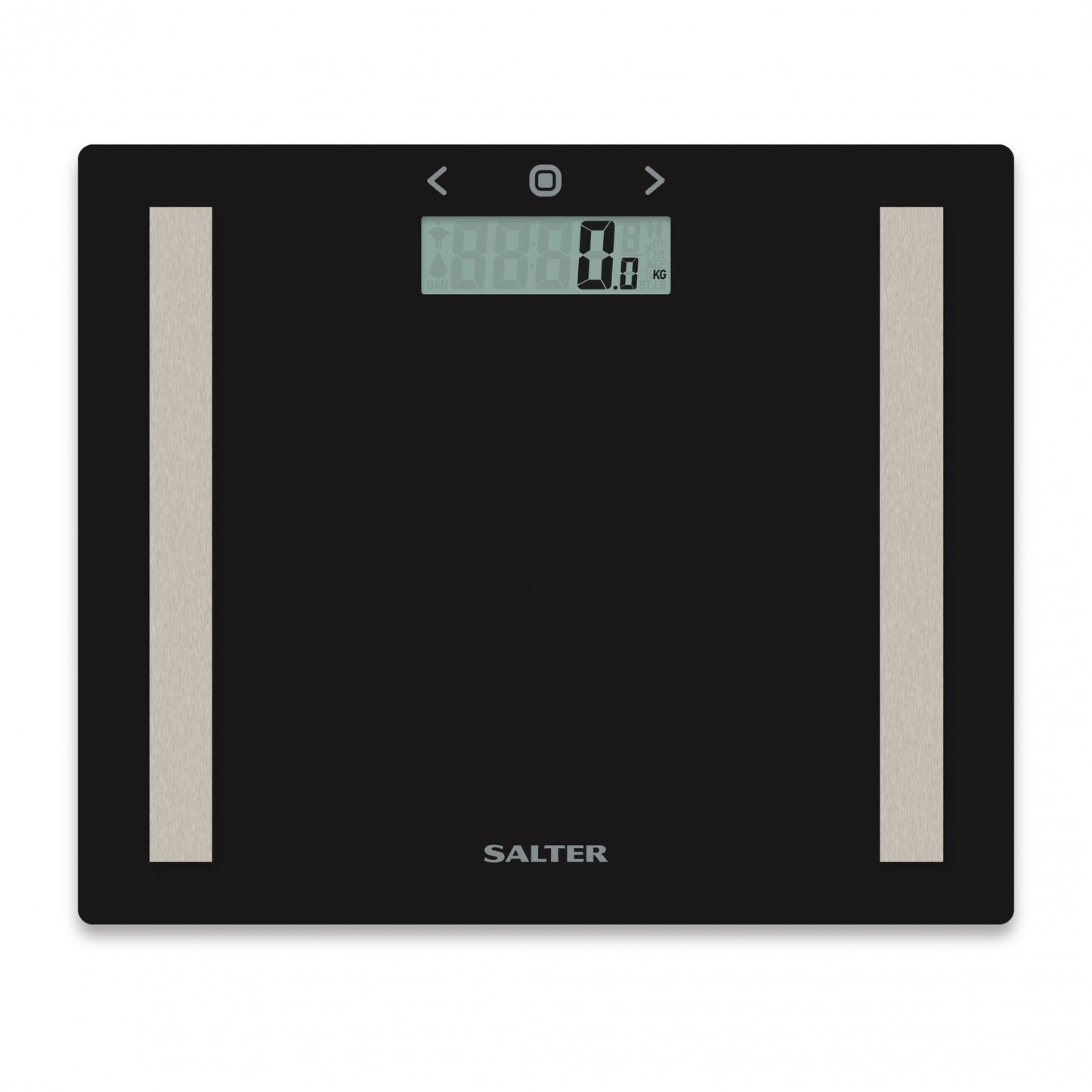 Компактные напольные весы Salter 9113 BK3R для анализа стекла - черные