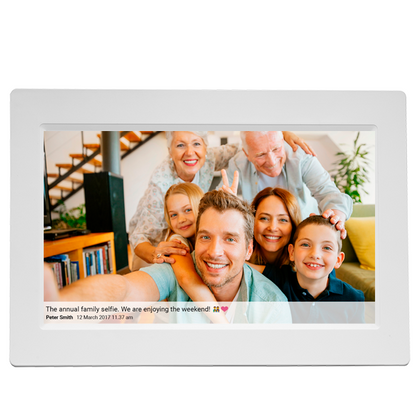 Smart Digital Photo Frame with Wi-Fi, 10.1" IPS, Denver PFF-1015W