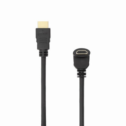 HDMI Kabelis 1.5m 90° ar 24K Apzeltītiem Spraudņiem Sbox HDMI-90-15