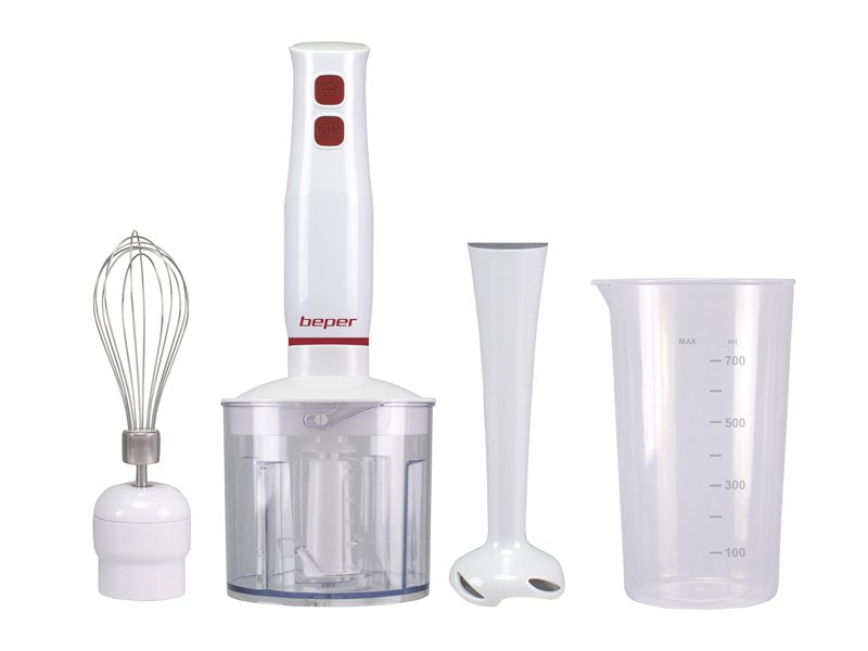 Hand blender Beper P102FRU200 400W set