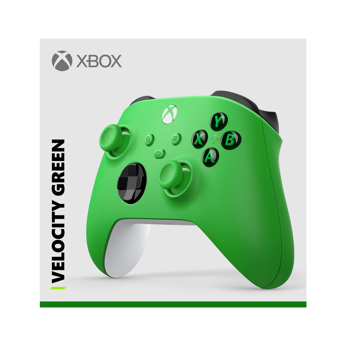 Xbox Series bezvadu kontrolieris, Velocity Green, Microsoft