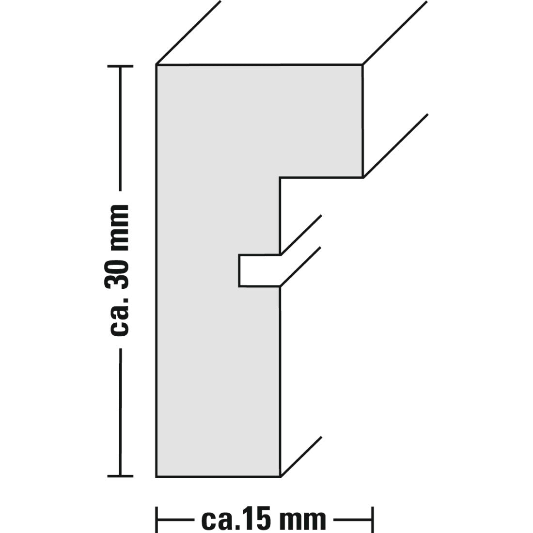 Hama 00175983 Копенгаген Черный 23x45см