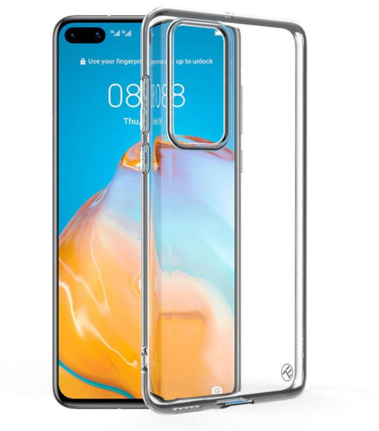 Silicone protective cover, transparent - Tellur Huawei P40