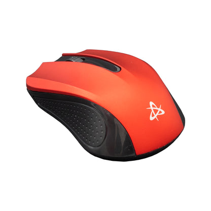 Wireless Computer Mouse, Optical, Red - Sbox WM-109