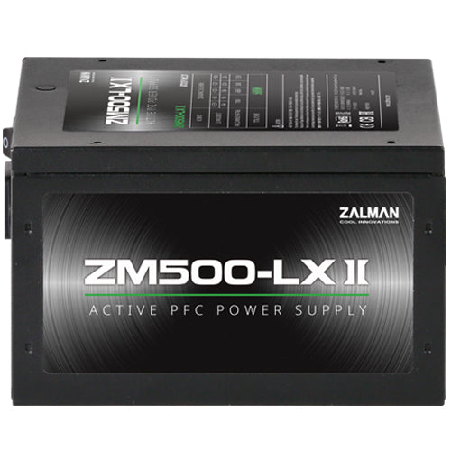 Zalman ZM500-LXII 500W, Active PFC, 85%