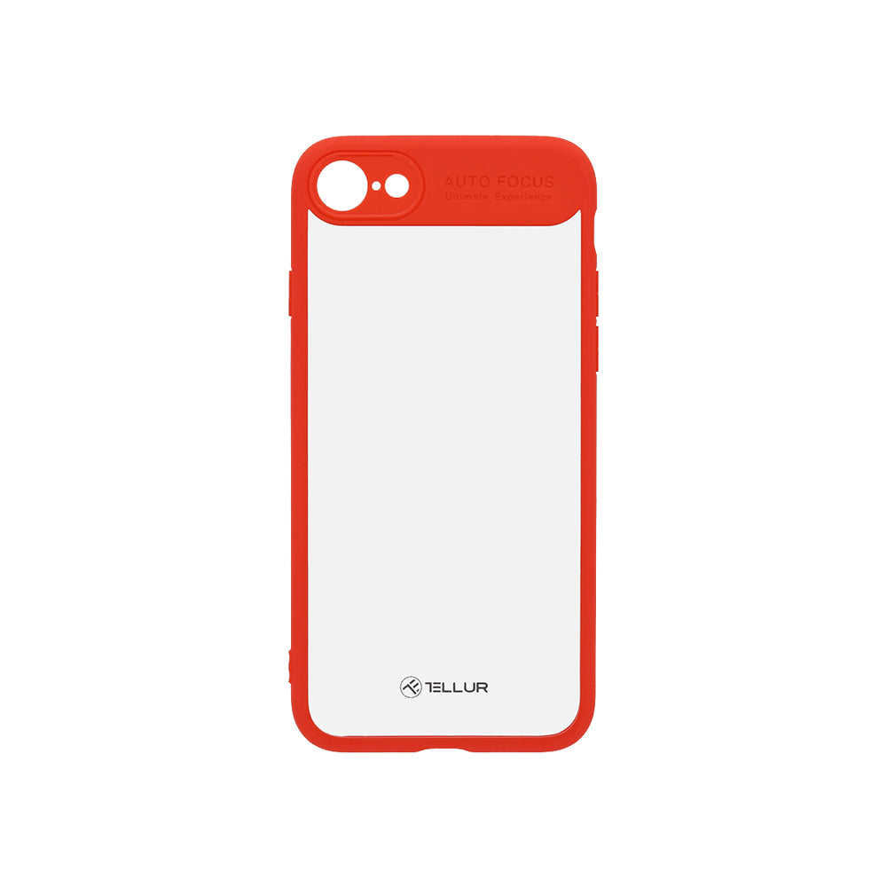 Aizsargvāciņš iPhone 8, sarkans, izturīgs pret skrāpējumiem, Tellur