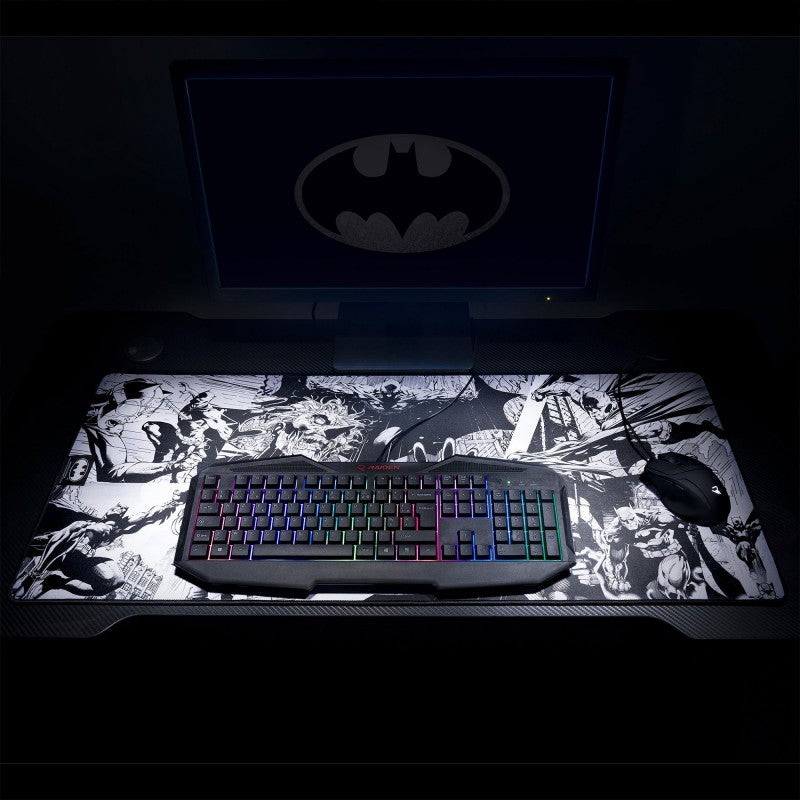 Large gaming mouse pad with Batman design - Subsonic XXL