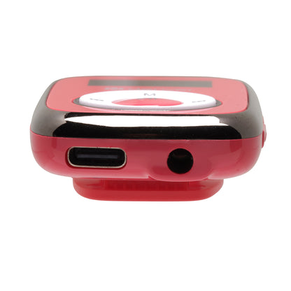 Denver MPS-316R Sarkans MP3 Atskaņotājs ar Klipsi un MicroSD Atbalstu