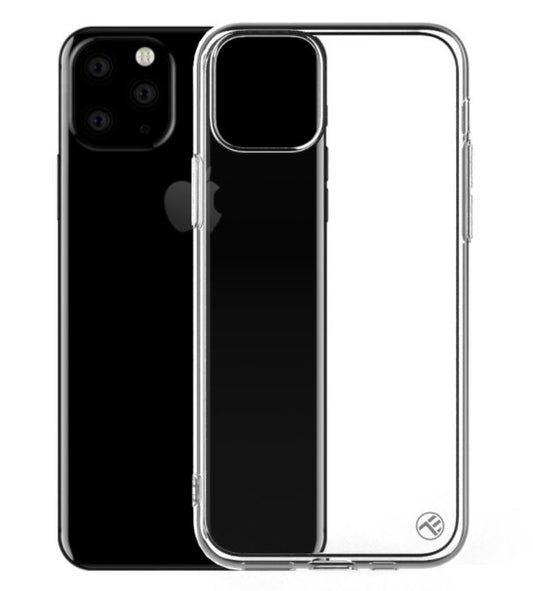 Silicone protective cover for iPhone 11 Pro Max Tellur transparent