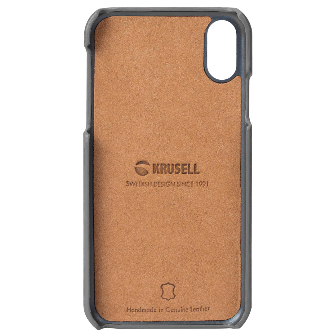 Phone case with special grip for iPhone XS Max, Krusell