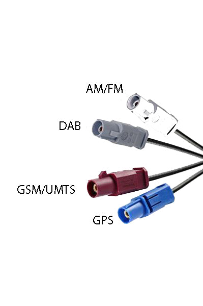 Jumta antena Blaupunkt DAB-A-GSM-GPS ar aktīvu uztveršanu