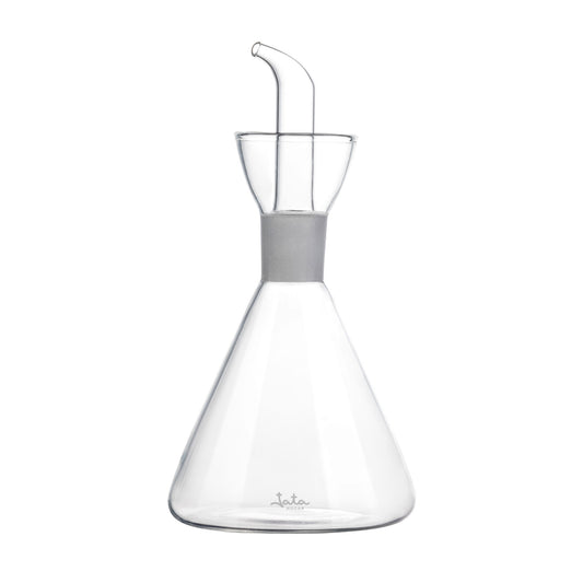 Borosilicate oil bottle with anti-drip system Jata HACC4537