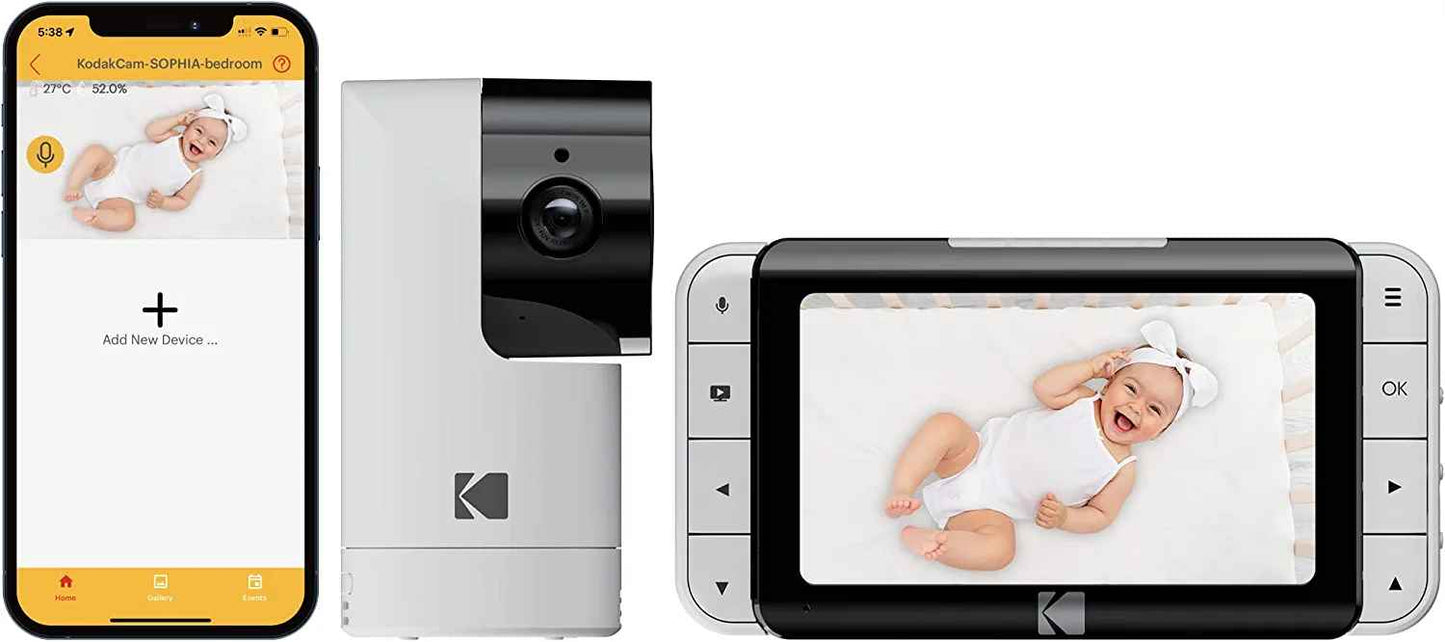 Kodak Cherish C525P Smart Baby Monitor