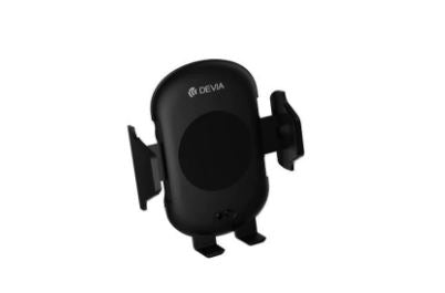 Серия Devia Smart Инфракрасный датчик Беспроводное зарядное устройство Автомобильное крепление черный