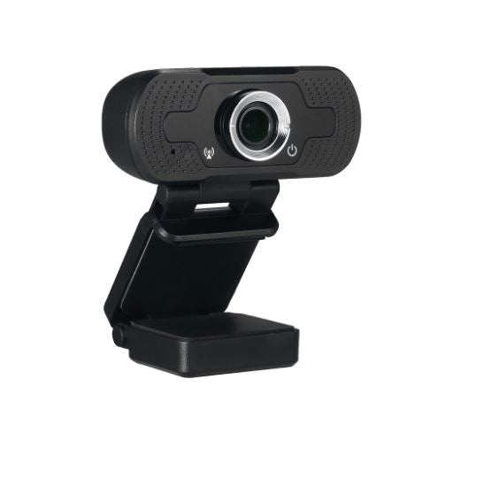 Веб-камера Full HD с автофокусом и микрофоном с шумоподавлением, Tellur 2MP Black
