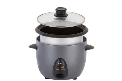 Rice Cooker Jata AR393, 1L Capacity, Tempered Glass Lid, Automatic Switch to Warm Function, Non-stick Coating
