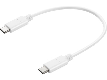 USB-C to USB-C charging cable 0.2m white Sandberg 136-30