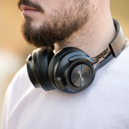 Tellur Feel Bluetooth Over-Ear Headphones Black