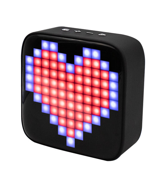 Bluetooth speaker with LED animations, 2400mAh battery - Denver BTL-350