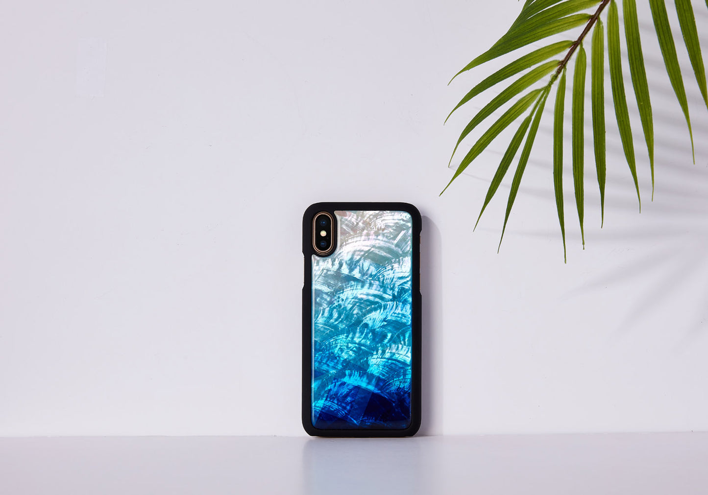 Smartphone case blue-black, iPhone XS/S iKins