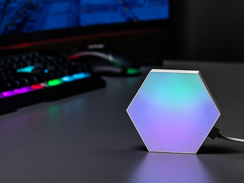 Gudrā Lampu Sistēma - Smart Hexagon Tracer 47256