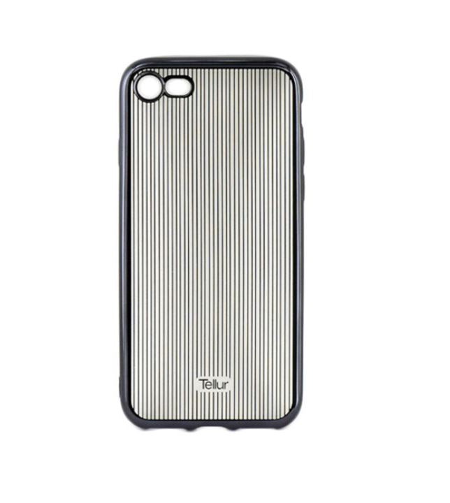 Silicone protective cover for iPhone 7 vert. stripes, Tellur