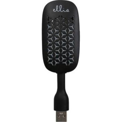 USB Oil Diffuser with LED Light, Black - Ellia ARM-160BLK-WW