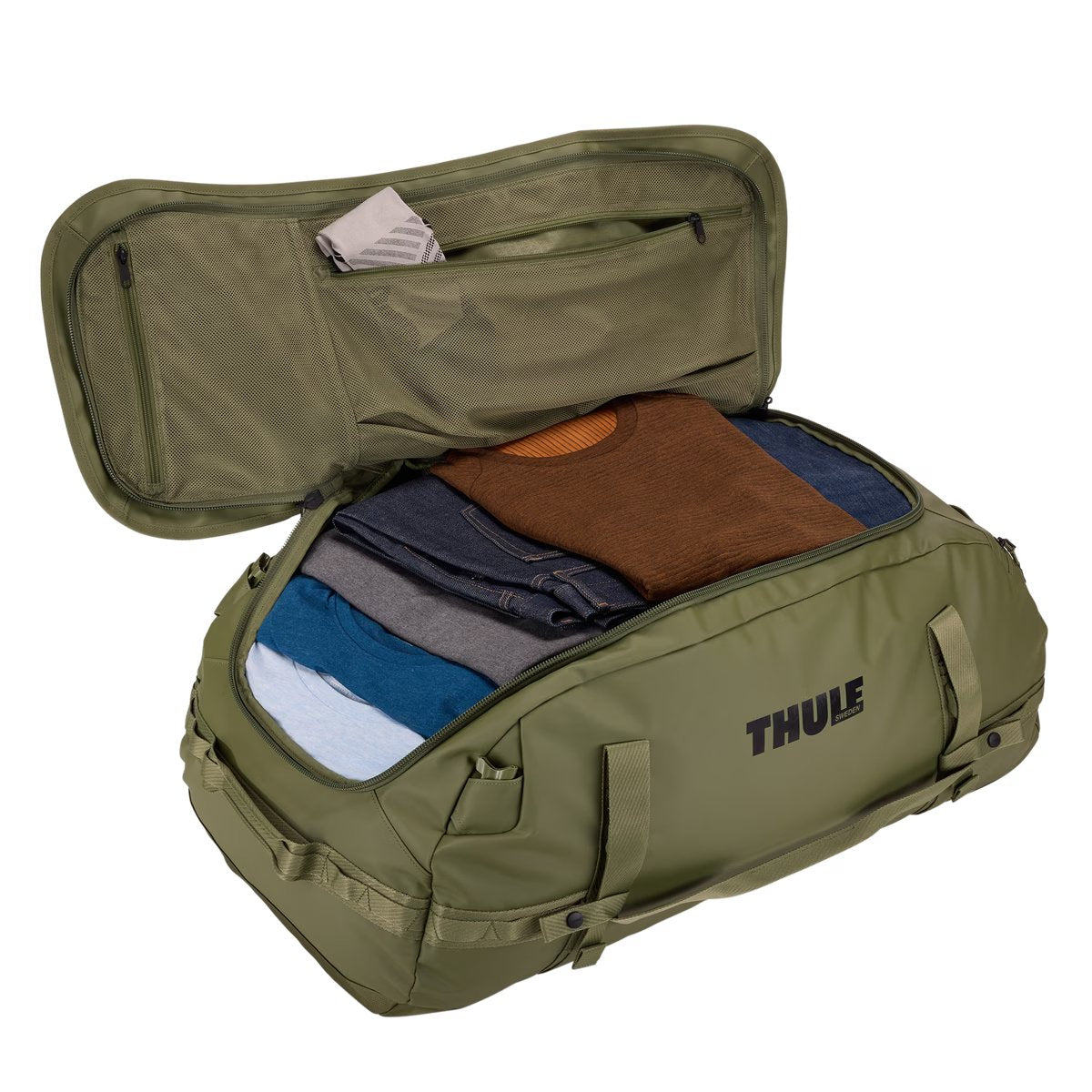 Sporta soma Thule Chasm Duffel 90L Olīvu