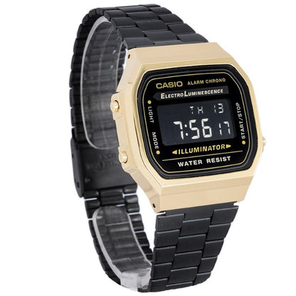 CASIO Vintage Collection Digital Watch Unisex A168WEGB-1BEF Gold