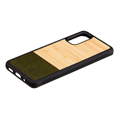 Деревянный чехол для Samsung Galaxy S20, бамбук, MAN&amp;WOOD