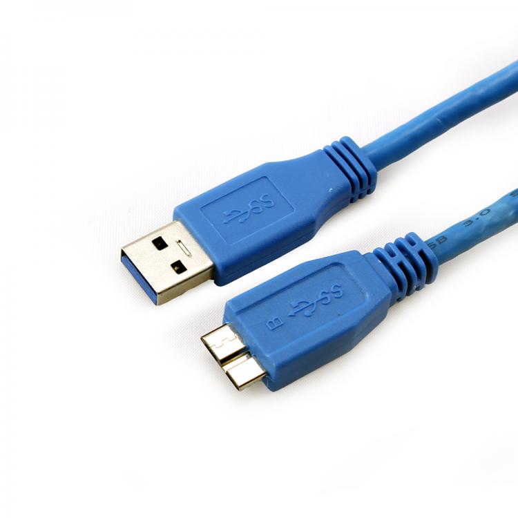 USB Cable 3.0 A to microUSB 3.0 B, 1.5m, Sbox