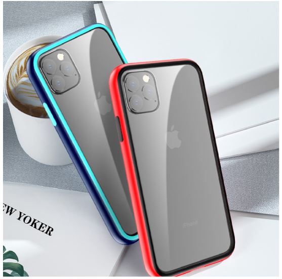 Elegants aizsargvāks ar 360° aizsardzību Comma Joy iPhone 11 Pro, sarkans