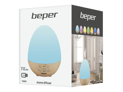 USB aroma diffuser with LED light Beper P205DIF001