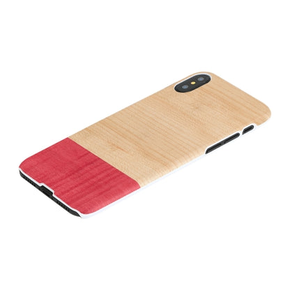 Viedtālruņa maciņš no dabīga koka iPhone X/XS, MAN&WOOD