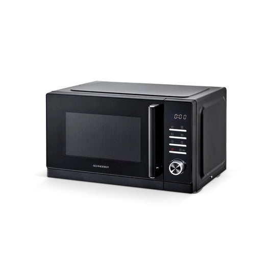 Schneider SCMW2125SDB Microwave Oven, Electronic Control, 99 Minute Timer, Defrost Function