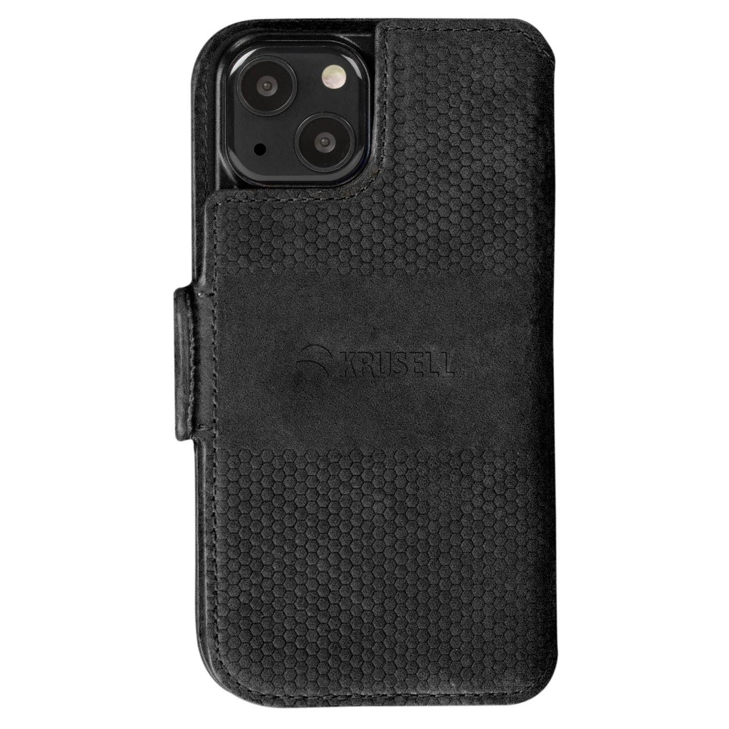 Krusell Leather PhoneWallet Apple iPhone 13 mini black (62393)