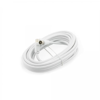 RF Cable 5M, White, Sbox RF M/F 5M